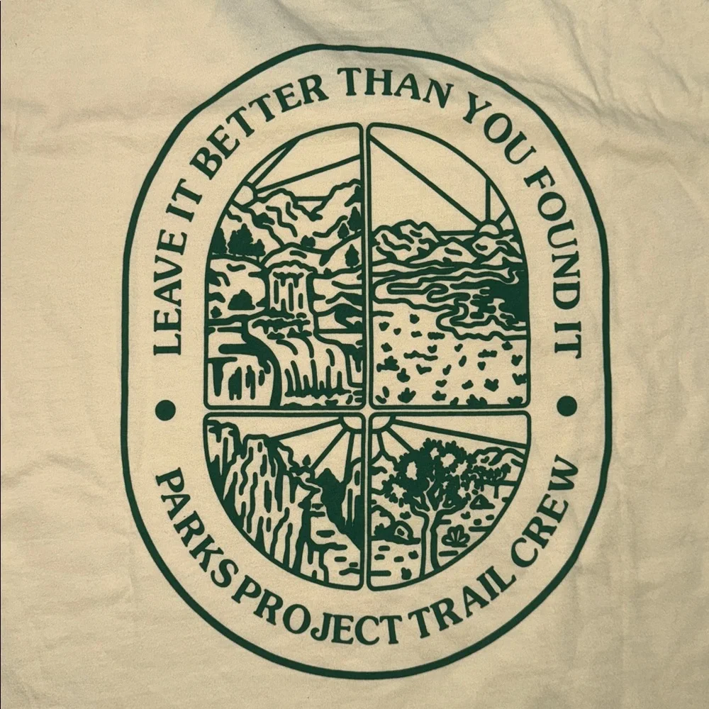New Parks Project TRAIL CREW ringer t-shirt S - Picture 7 of 8